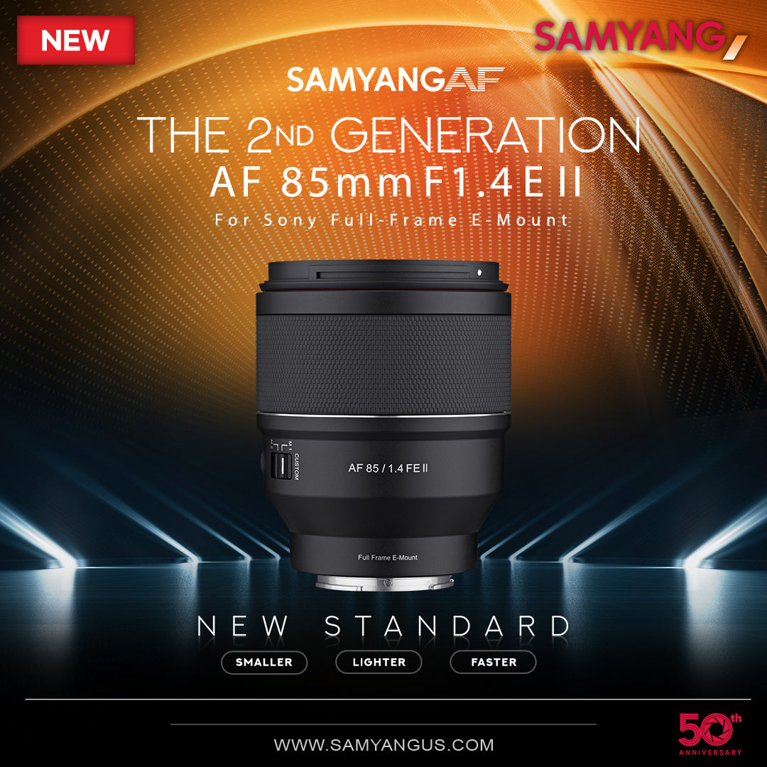 New 85mm F1.4 AF Series II Full Frame for Sony E
