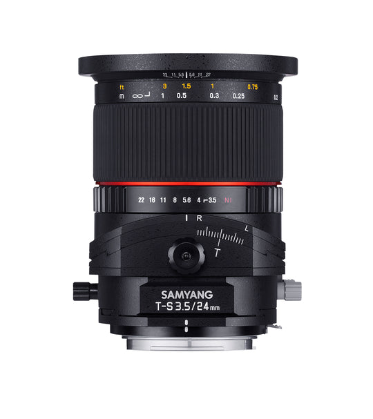 24mm F3.5 Full Frame Tilt Shift