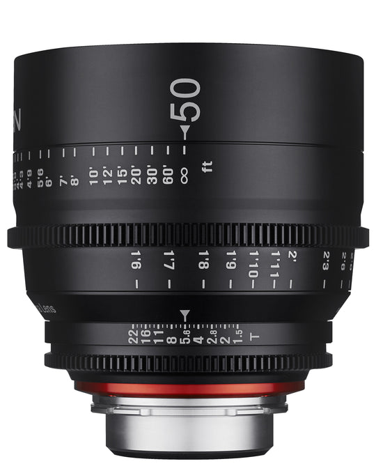 50mm T1.5 XEEN Pro Cinema Lens