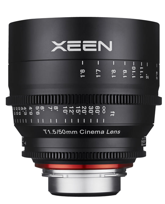 50mm T1.5 XEEN Pro Cinema Lens