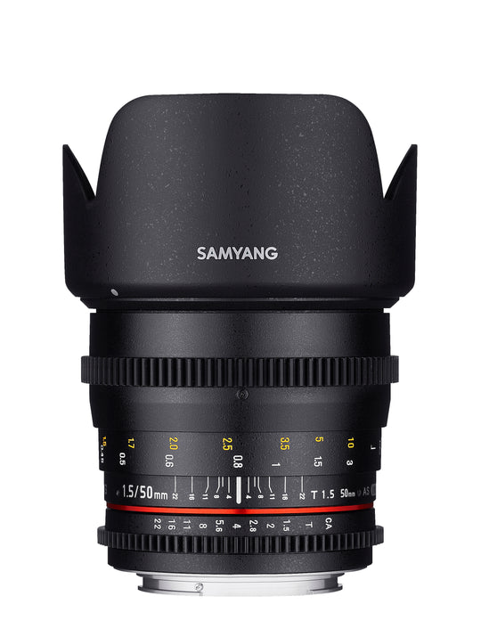 50mm T1.5 Full Frame VDSLR II Cine