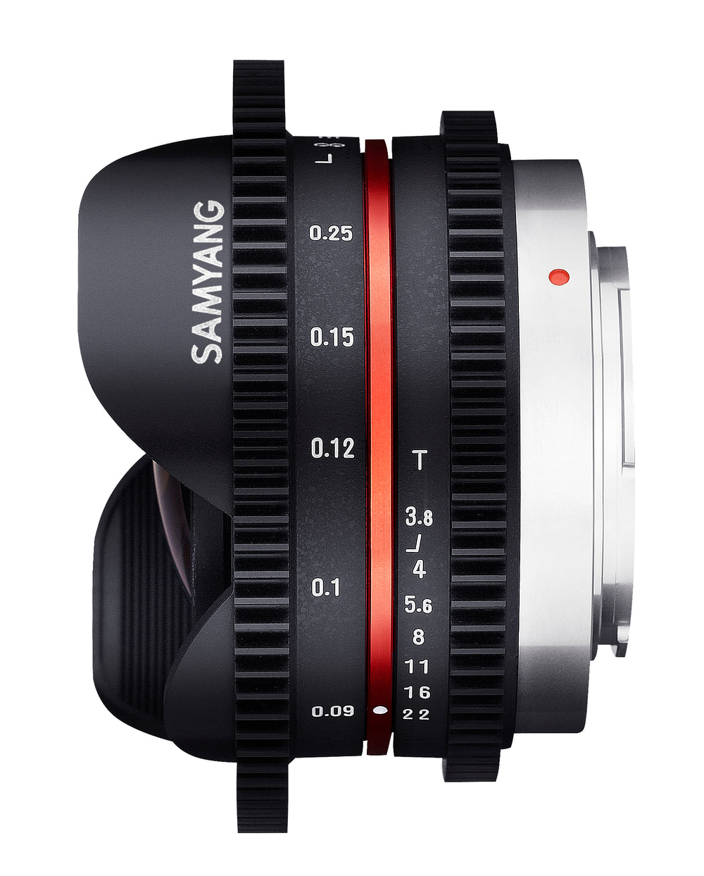 7.5mm T3.8 Compact Fisheye (MFT)