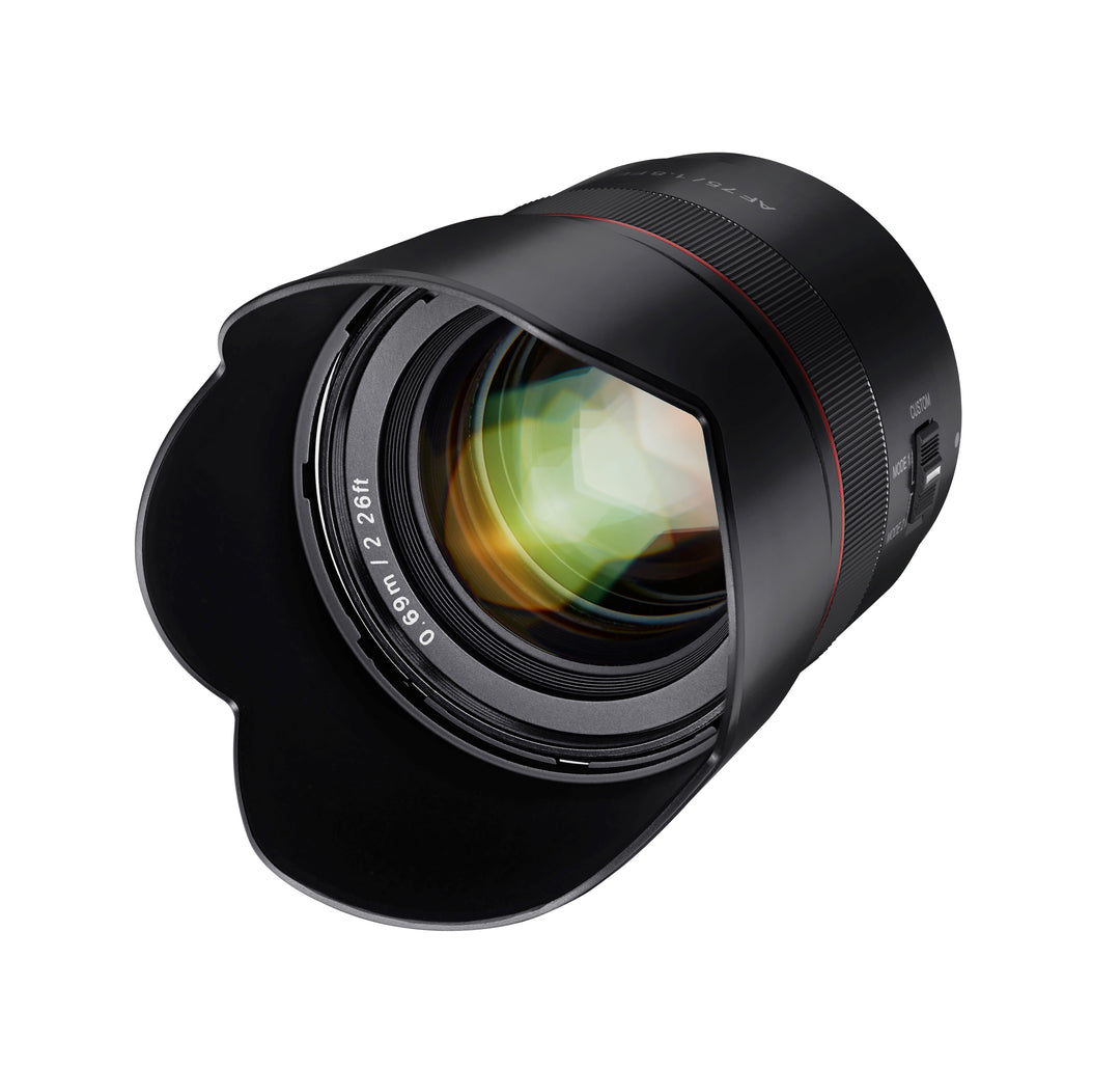 75mm F1.8 AF Compact Full Frame Telephoto with Lens Station (Sony E)