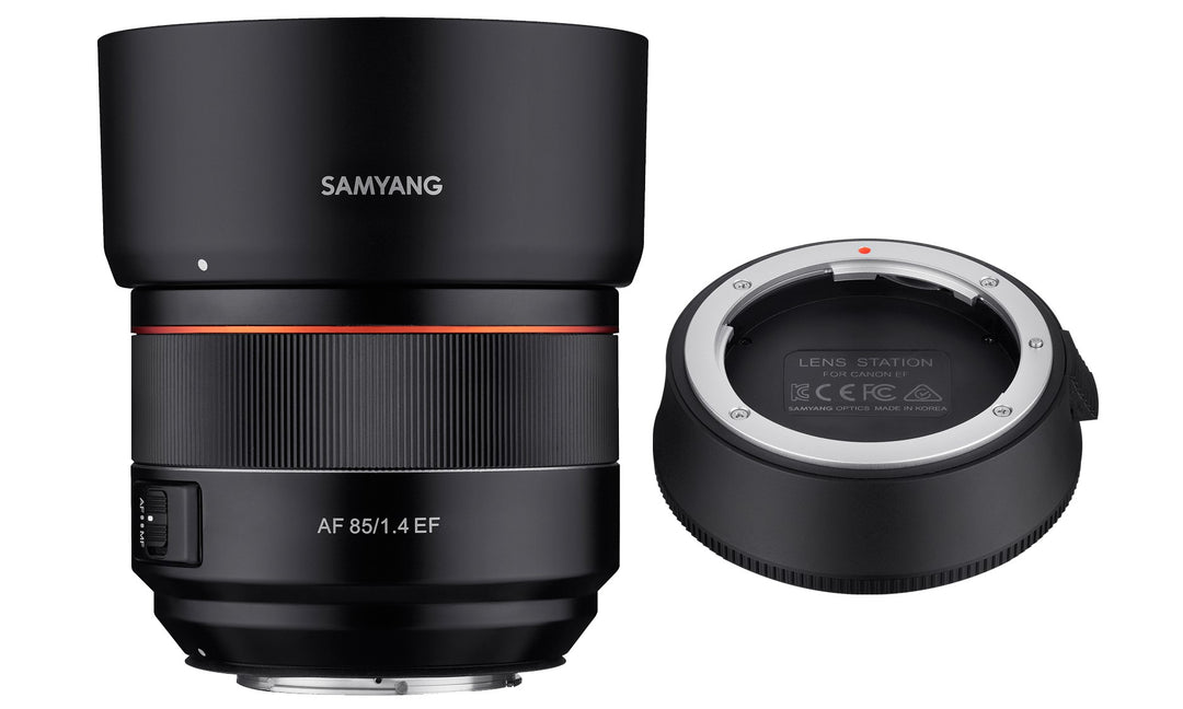 85mm F1.4 AF High Speed with Lens Station (Canon EF)