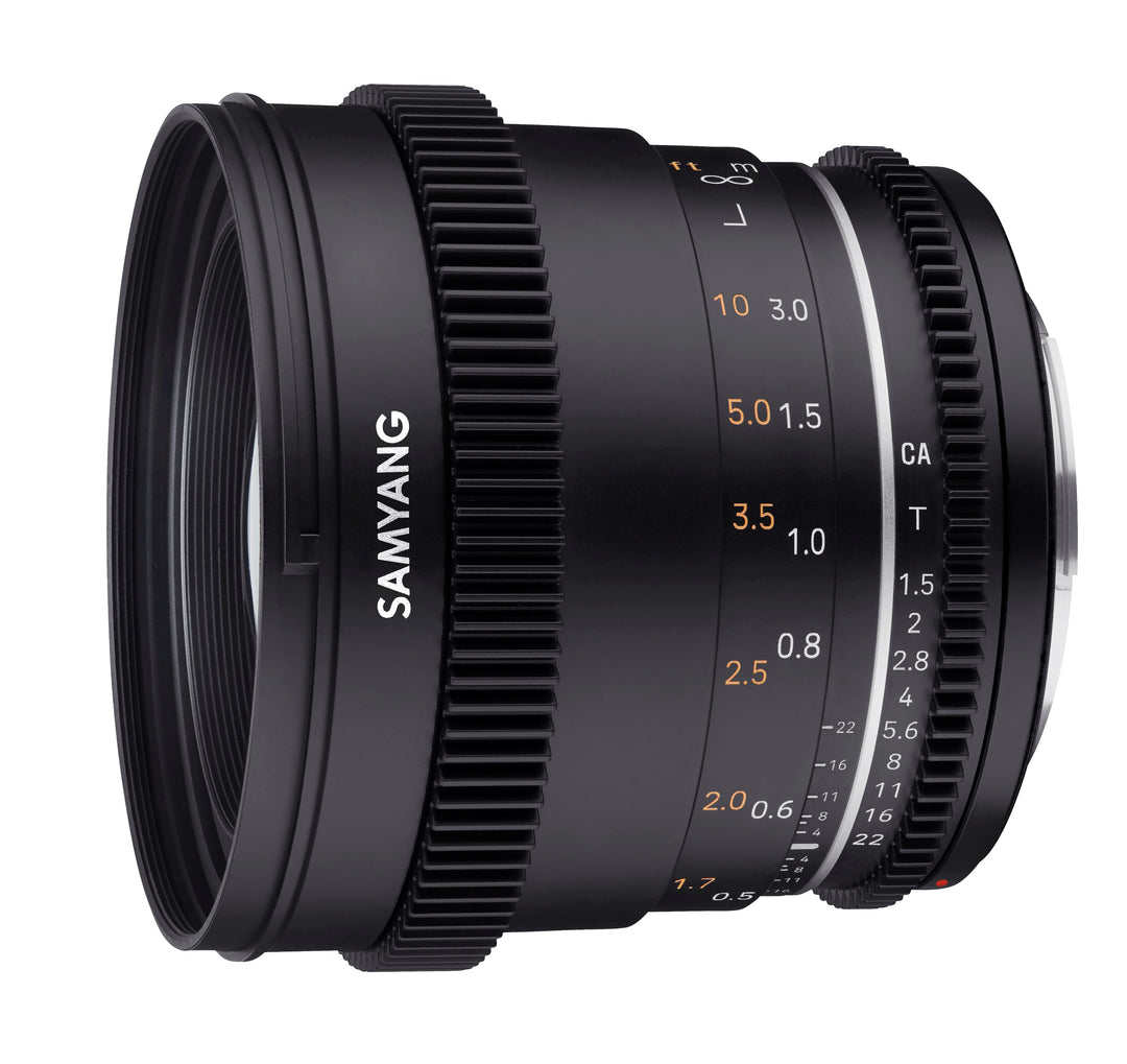50mm T1.5 Full Frame VDSLR MK2 Cine