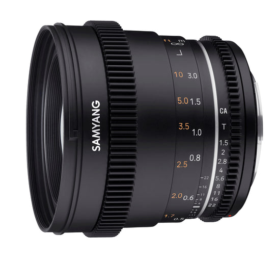 50mm T1.5 Full Frame VDSLR MK2 Cine