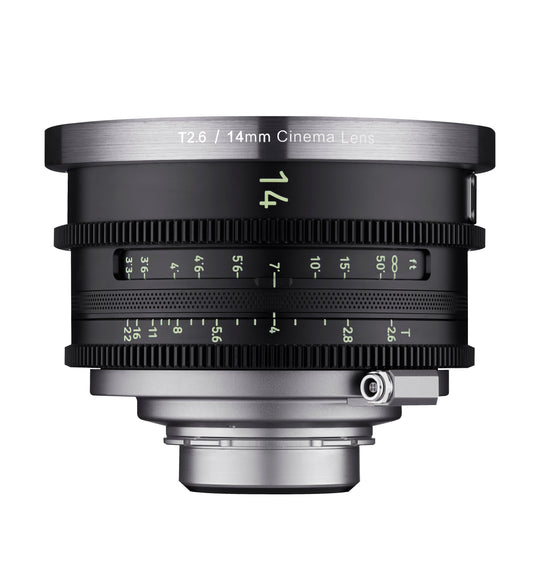 14mm T2.6 XEEN Meister Professional Cinema Lens
