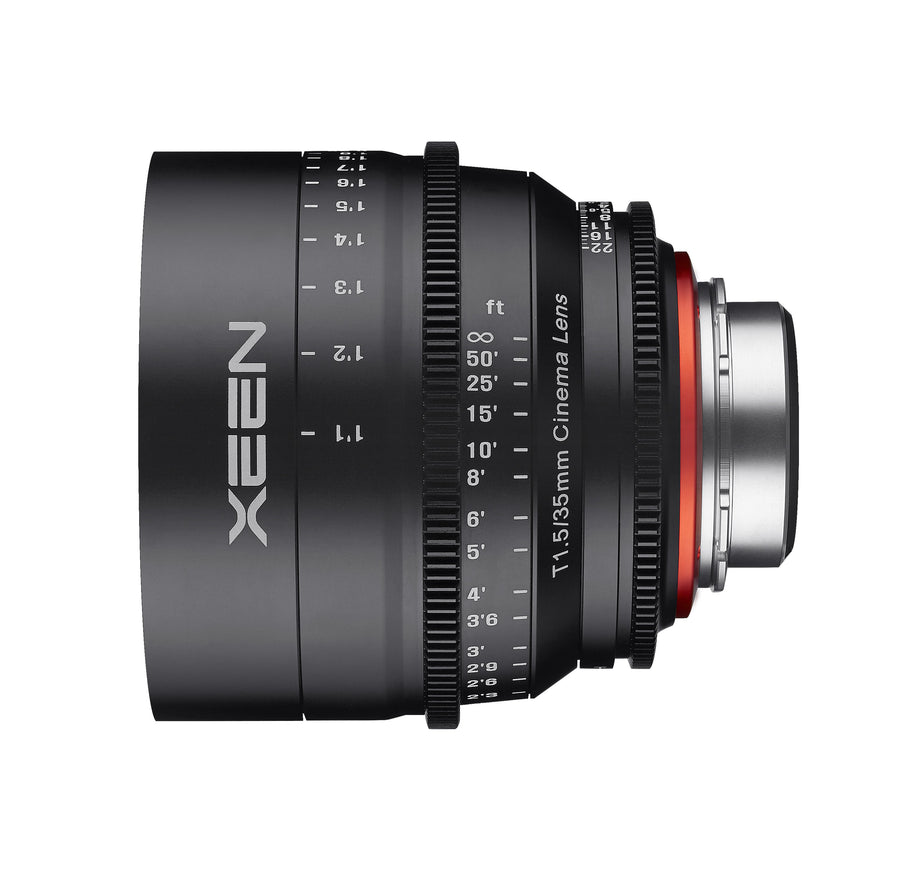 16, 24, 35, 50, 85mm XEEN Pro Cinema Lens Bundle