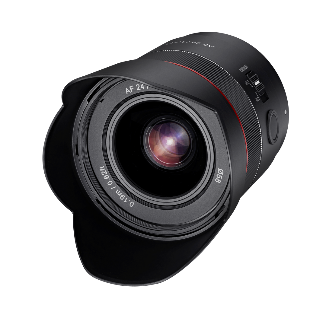 サムヤン SAMYANG AF 24/1.8 FE 24mm f1.8 24mm F1.8 AF Compact Full Frame Wide Angle (Sony E) – Samyang US