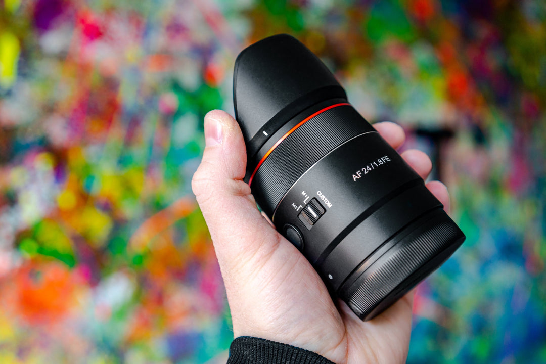 24mm F1.8 AF Compact Full Frame Wide Angle (Sony E)