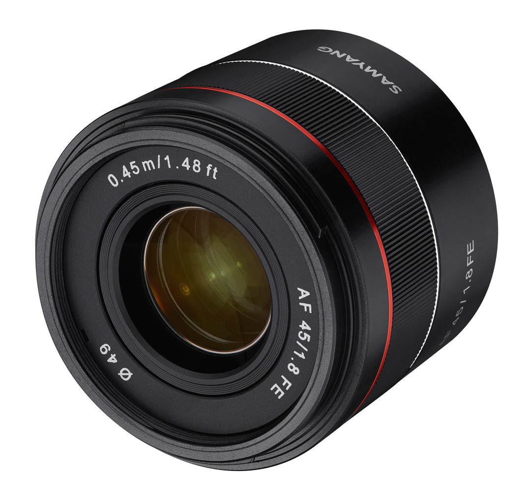 45mm F1.8 AF Compact Full Frame with Lens Station (Sony E)