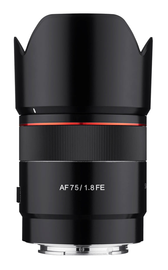 75mm F1.8 AF Compact Full Frame Telephoto with Lens Station (Sony E)