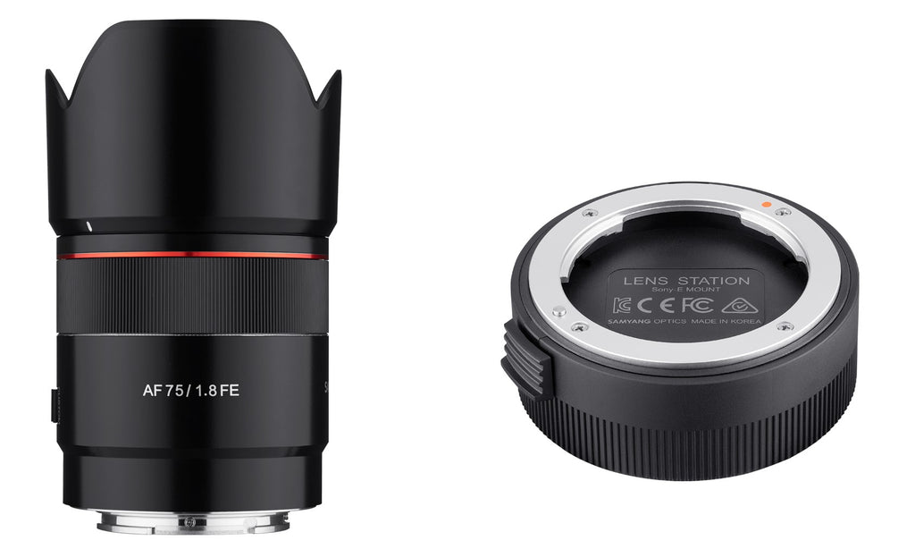 75mm F1.8 AF Compact Full Frame Telephoto with Lens Station (Sony E) –  Samyang US