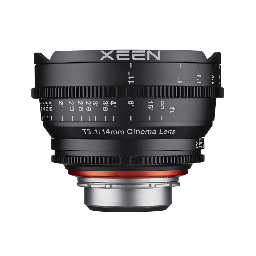 14mm T3.1 Ultra Wide Angle XEEN Pro Cinema Lens
