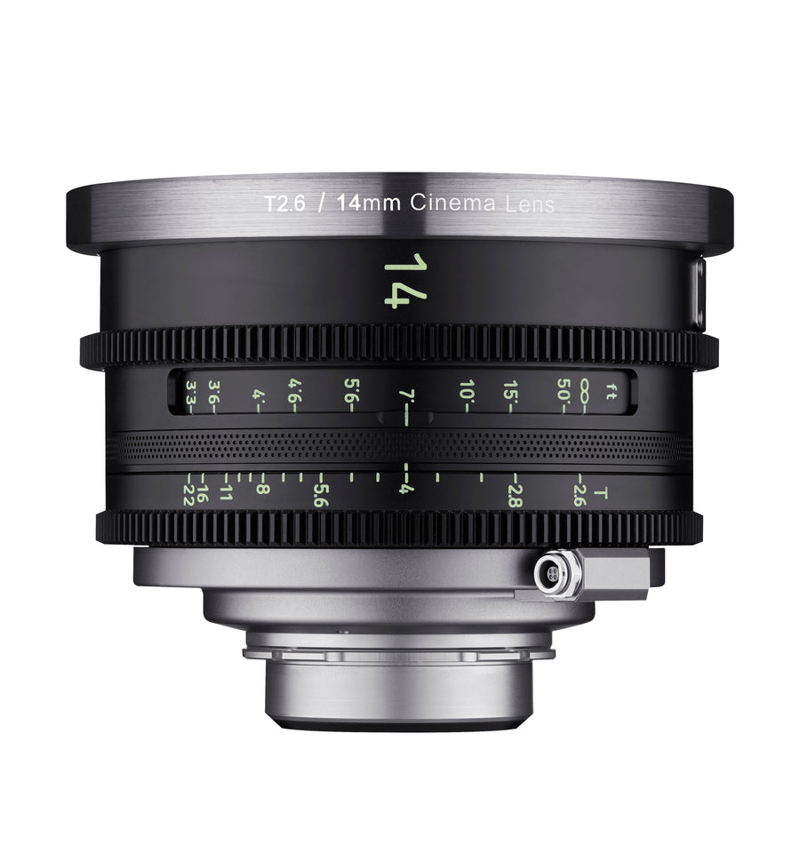 14mm T2.6 XEEN Meister Professional Cinema Lens