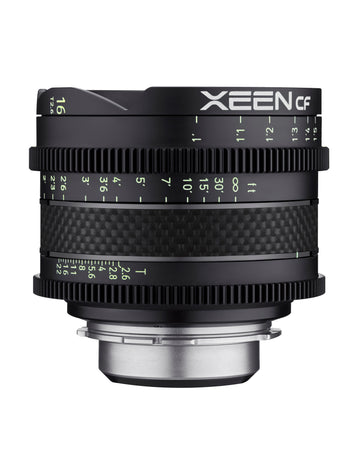 16mm T2.6 Ultra Wide Angle XEEN CF Pro Cinema Lens