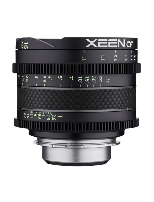 16mm T2.6 Ultra Wide Angle XEEN CF Pro Cinema Lens