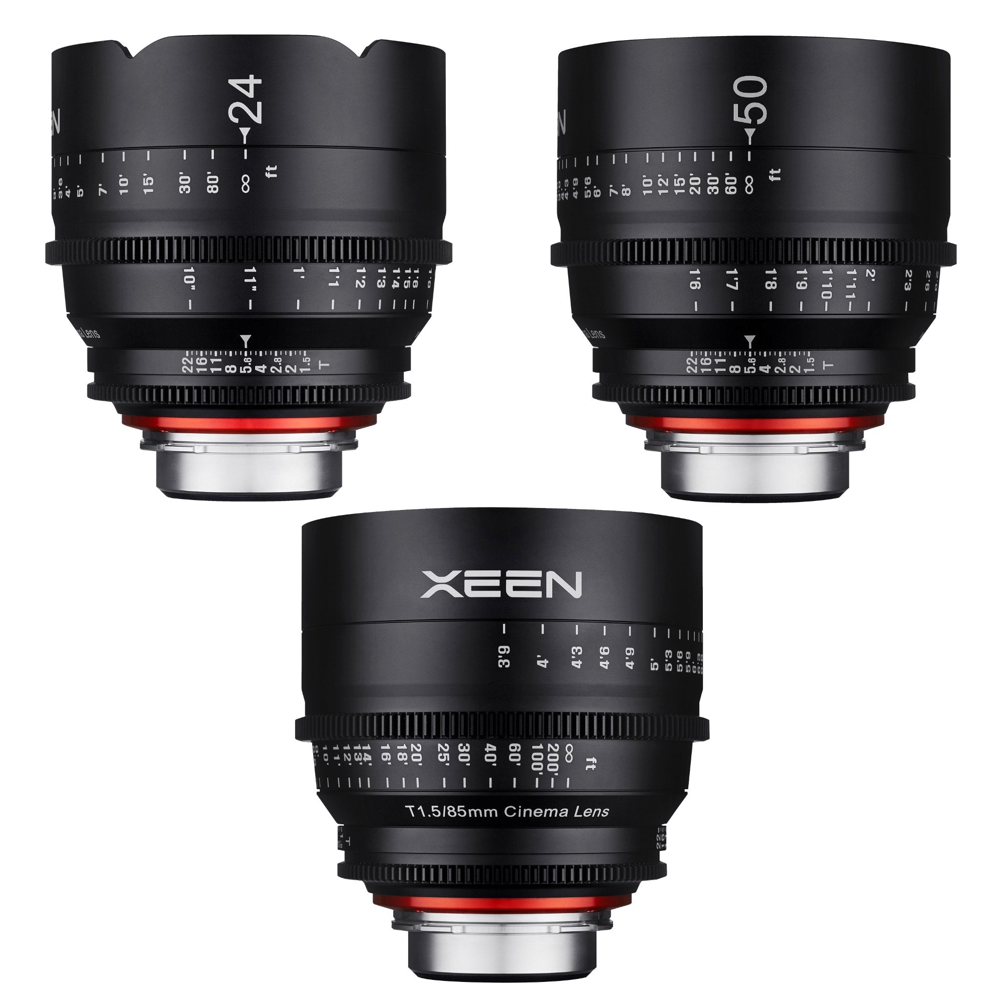 【期間限定プライス】サムヤン samyang シネレンズ5本セット 新品)SAMYANG (サムヤン) V-AF 35mm T1.9（ソニーE用/フルサイズ