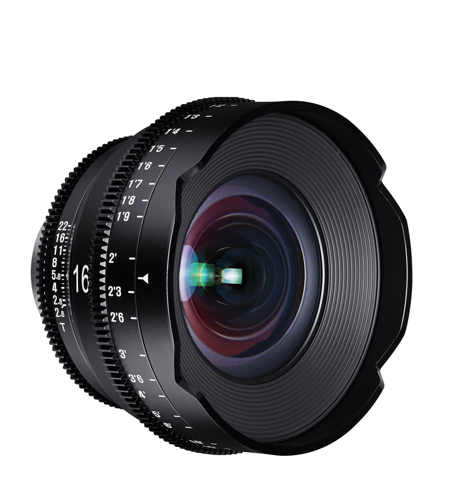 16mm T2.6 Ultra Wide Angle XEEN Pro Cinema Lens